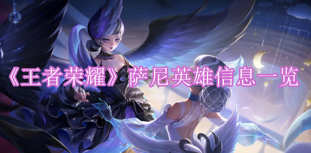 《王者荣耀》萨尼英雄信息一览
