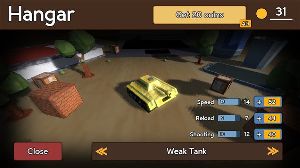 像素小坦克3D截图(2)