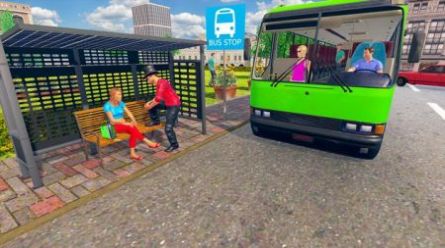 教练驾驶巴士模拟器3D截图(1)