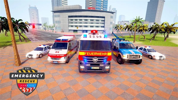 模拟紧急救援消防车截图(3)