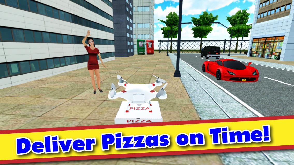 无人机送比萨饼游戏免费下载截图(2)