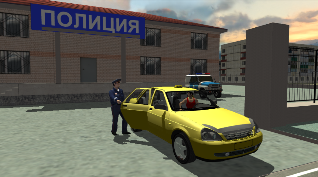 俄罗斯出租车模拟器手游下载截图(1)