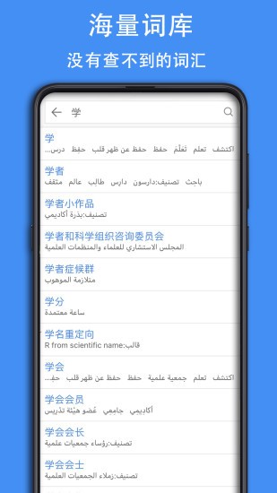 阿拉伯语词典截图(3)