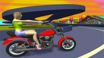 3D摩托车比赛截图(3)