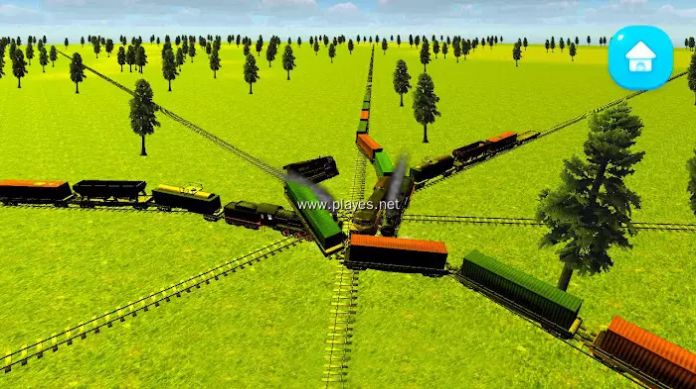 火车碰撞铁路模拟截图(1)