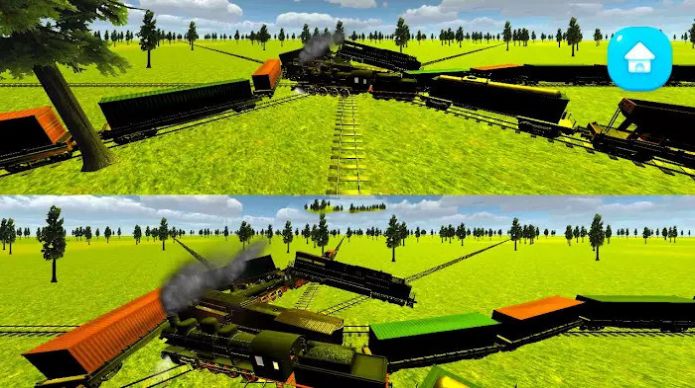 火车碰撞铁路模拟截图(2)