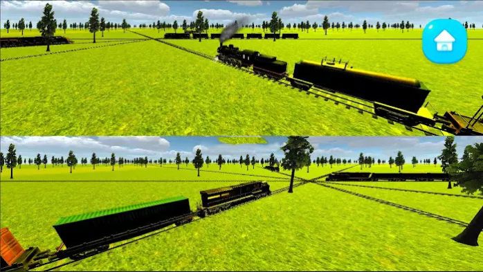 火车碰撞铁路模拟截图(4)
