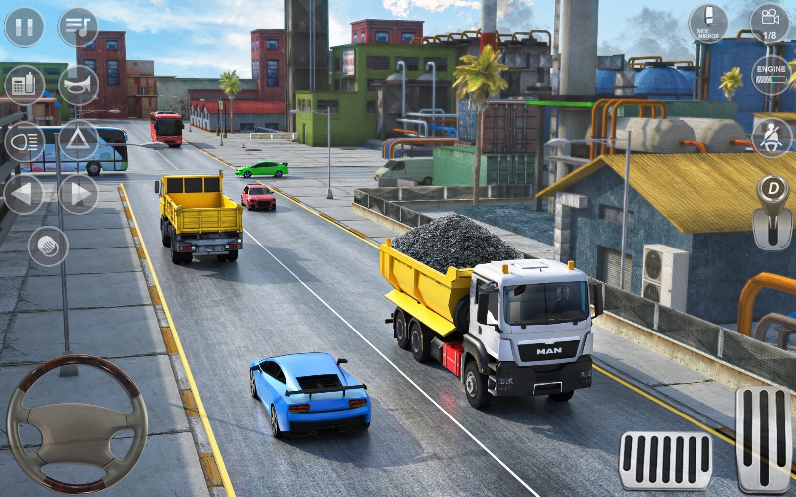 城市货车驾驶模拟器截图(3)