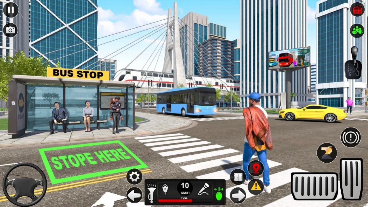 城市公共汽车交通模拟器截图(3)