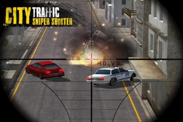 城市交通狙击手射击截图(2)