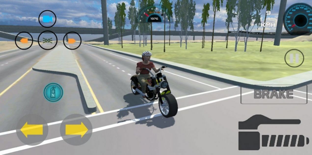 城市摩托模拟驾驶3D截图(1)