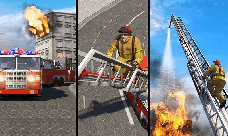 模拟驾驶消防车截图(2)