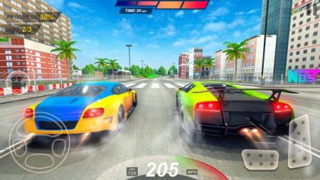 汽车赛车游戏Car Racing Game截图(3)