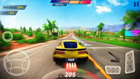 汽车赛车游戏Car Racing Game截图(2)