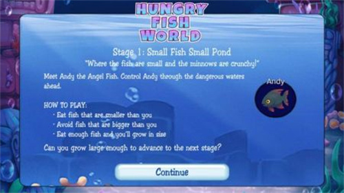 饥饿鱼世界截图(2)