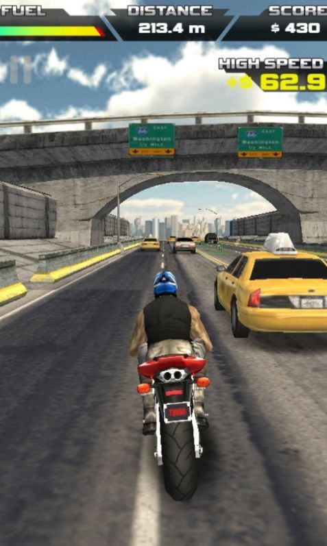 3d摩托车公路骑手截图(1)