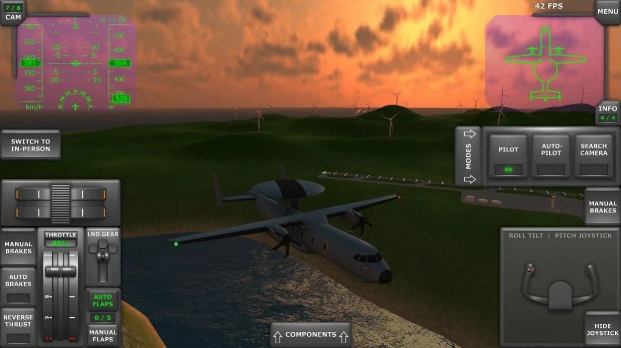 涡轮螺旋桨飞机模拟器截图(2)
