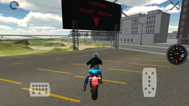 摩托车驾驶模拟器3D截图(3)