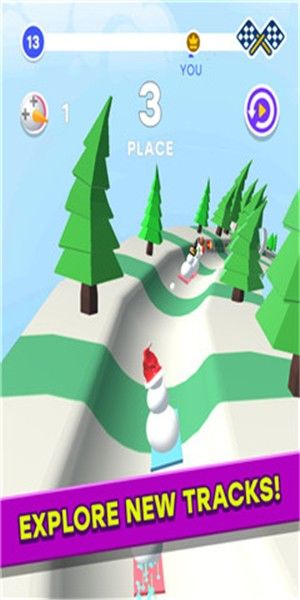 雪人竞赛3D截图(2)
