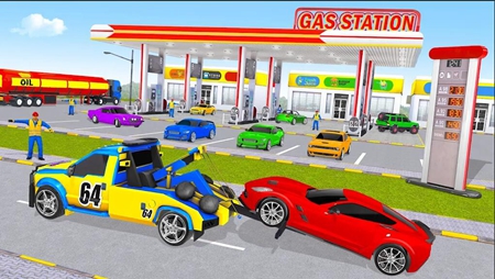 加油站汽车驾驶截图(1)