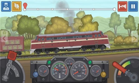 模拟火车行驶截图(2)