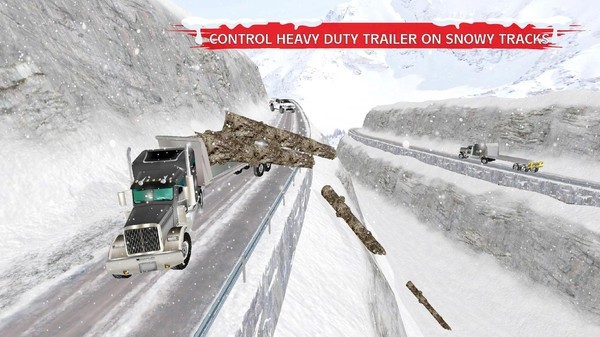 冬季雪卡车3D截图(1)