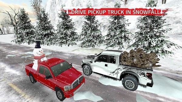 冬季雪卡车3D截图(3)