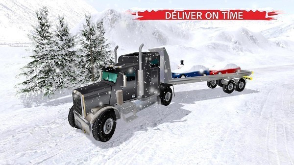 冬季雪卡车3D截图(2)