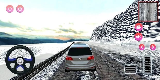 雪山道路驾驶截图(2)
