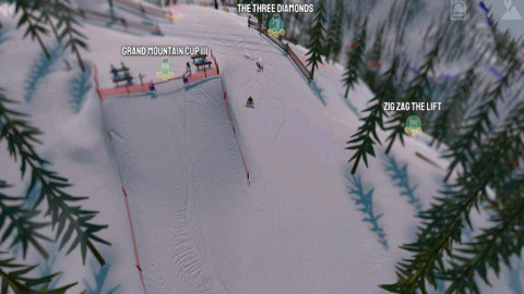 高山滑雪模拟器截图(2)