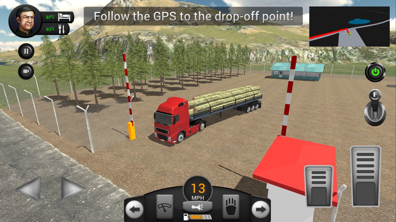 真正的卡车驾驶模拟器截图(2)