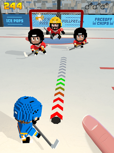 方块冰球冰上跑酷截图(4)