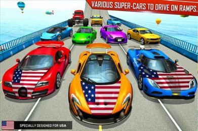 超级坡道汽车特技3D解析版截图(3)