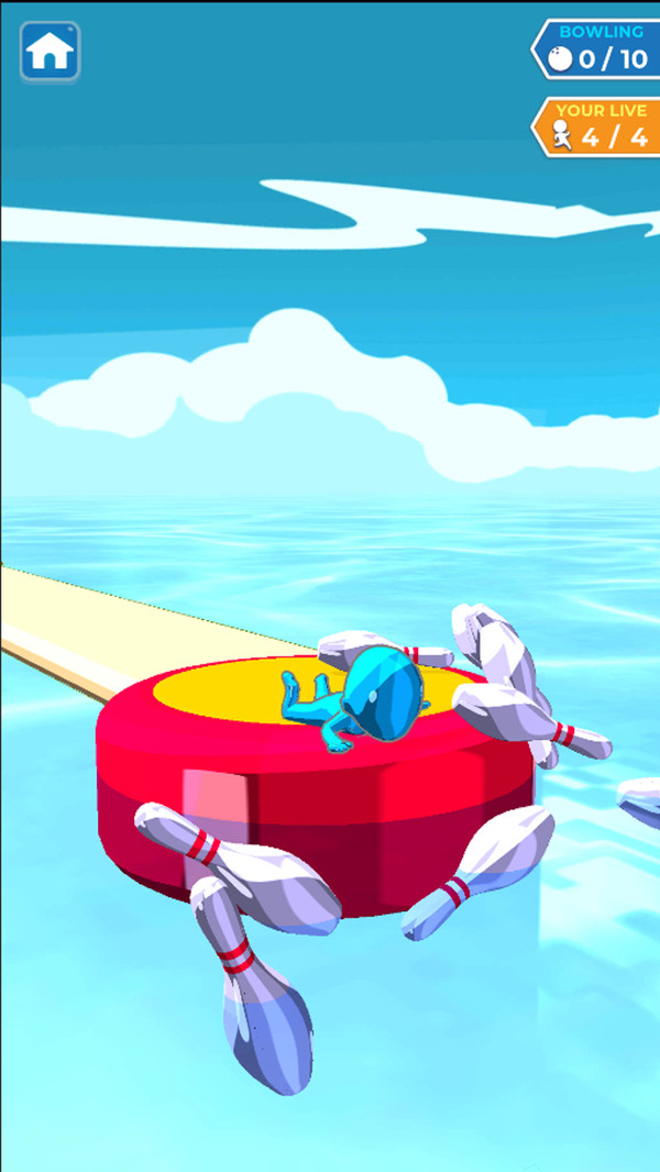 水上滑行保龄球截图(1)