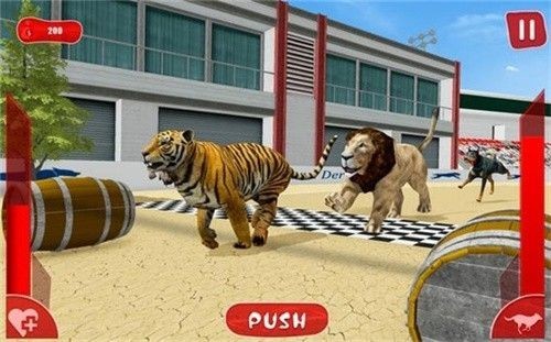 狮子赛跑3D手机版截图(1)