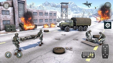 卡车模拟器军队3D游戏下载截图(2)