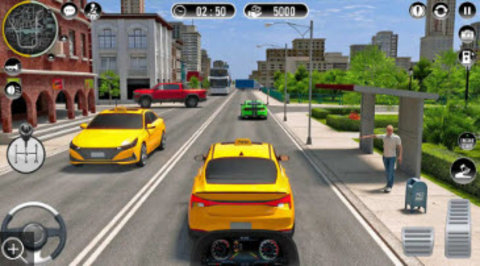 超级英雄出租车模拟器手机版截图(2)