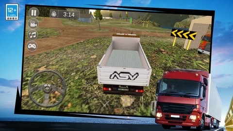 模拟驾驶卡车运货3D游戏下载截图(3)