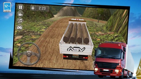 模拟驾驶卡车运货3D游戏下载截图(5)