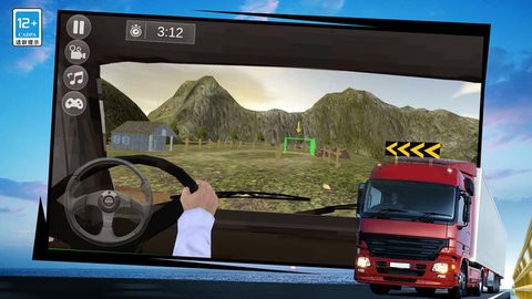 模拟驾驶卡车运货3D游戏下载截图(1)