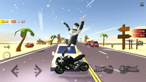 狂野的摩托车司机截图(3)