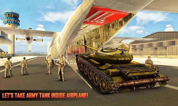 陆军坦克运输机模拟截图(1)