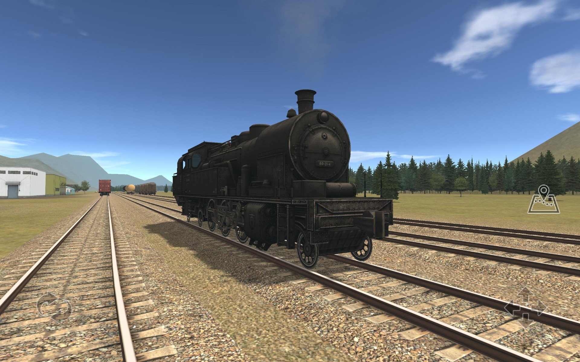 火车和铁路货场模拟器截图(2)