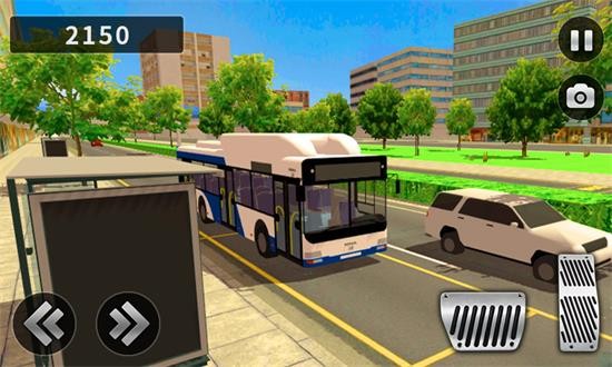 模拟公交车驾驶3D免费版截图(1)