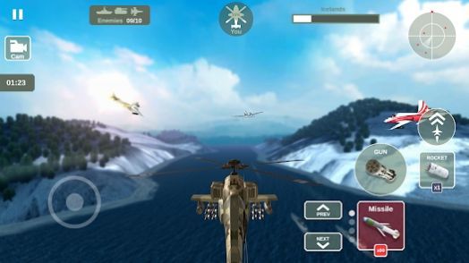 直升机模拟器天空战争截图(2)