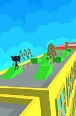 黑猫跳跃无尽跑酷截图(1)
