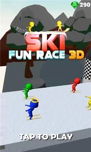 滑雪趣味赛3D截图(3)