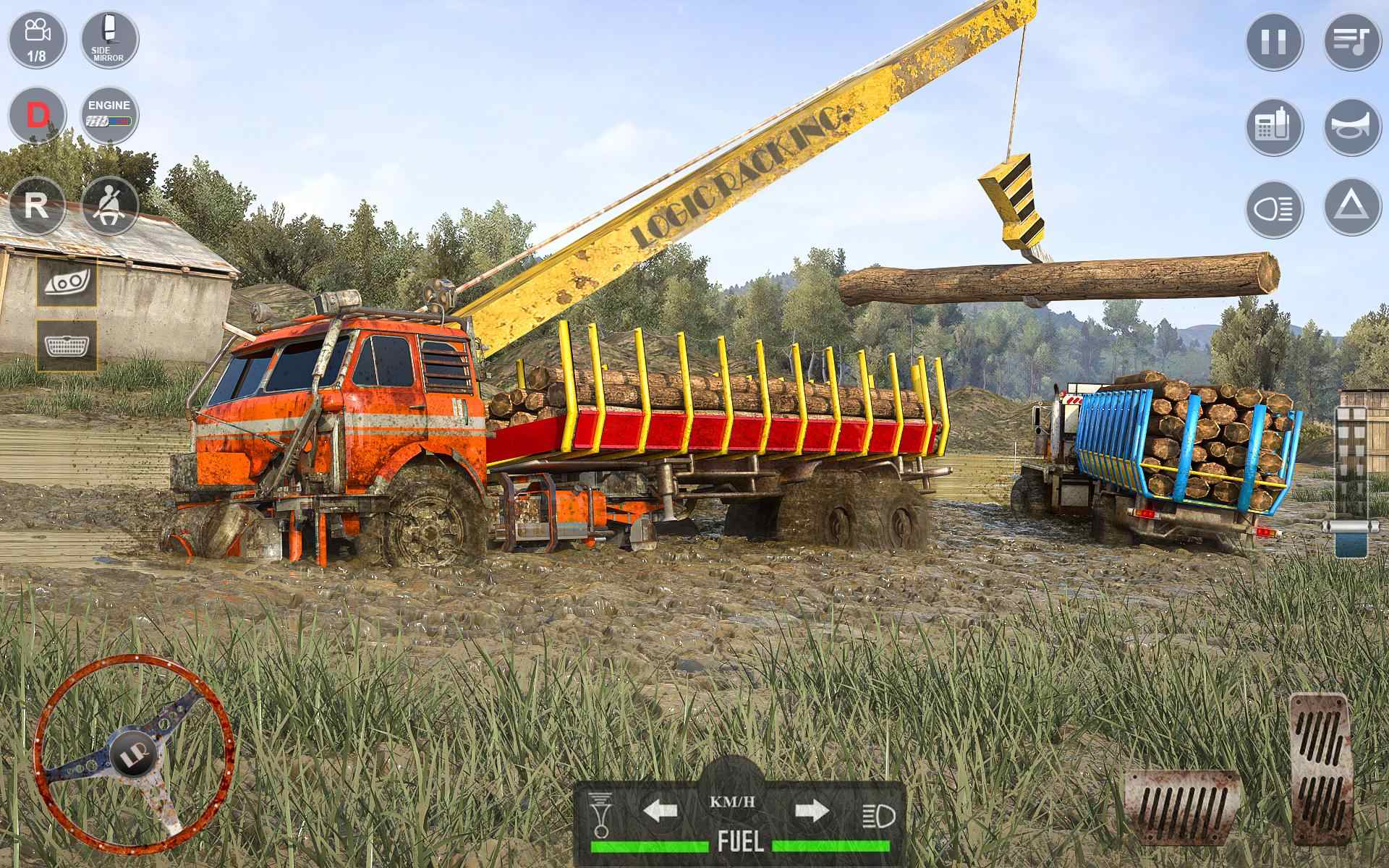 泥泞卡车模拟器截图(2)