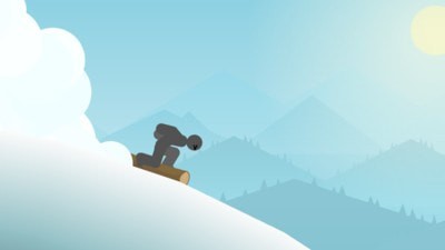 火柴人滑雪冒险截图(2)