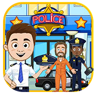 迷你城堡小镇警察局